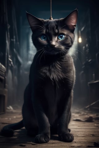 Kitten looking straight at the camera in the middle of a magical and fantastic scene, breeding various cat breeds.,DonMF41ryW1ng5,fantasy00d,shodanSS_soul3142,Marionette