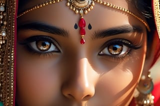  close-up face, of the eroticism of a Indian young girl, masterpiece, 8k resolution,