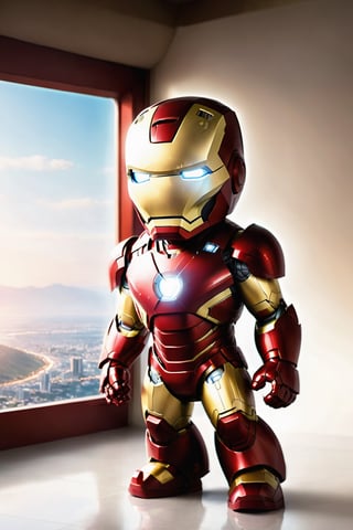 Cute smile iron man ultra hd  cartoon looks