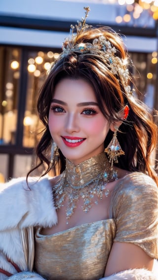 RAW photo,  high quality,  film grain,  8k uhd,  masterpiece,  best quaily,  (high detailed skin:1.1), photorealistic, smile, firework, happy new year,
(fractal crystal skin:1.1) woman, white crystal skin, (fantasy:1.3), ,High detailed ,