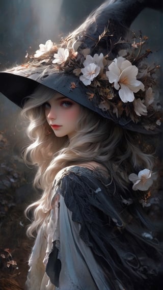 super fine illustration,masterpiece, best quality,{beautiful detailed eyes},1girl,finely detail,Depth of field, 4k wallpaper,bluesky,cumulus,wind,insanely detailed frills,extremely detailed lace,BLUE SKY,very long hair,Slightly open mouth,high ponytail,silver hair,small Breasts,cumulonimbus capillatus,slender waist,There are many scattered luminous petals,Hidden in the light yellow flowers,Depth of field,She bowed her head in frustration,Many flying drops of water,Upper body exposed,Many scattered leaves,branch ,angle ,contour deepening,cinematic angle ,{{{Classic decorative border}}}