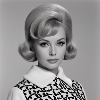 marlyn manroe looks, 1960s (style),black and white


