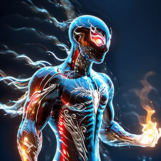 Realistic
Description of a [WARRIOR WHITE SPIDERMAN with WHITE wings] muscular arms, very muscular and very detailed, dressed in full body armor filled with red roses with ELECTRIC LIGHTS all over his body, bright electricity running through his body, full armor, letter medallion . H, H letters all over uniform, H letters all over armor, metal gloves with long sharp blades, swords on arms. , (metal sword with transparent fire blade).holding it in the right hand, full body, hdr, 8k, subsurface scattering, specular light, high resolution, octane rendering, field background,4 ANGEL WINGS,(4 ANGEL WINGS ), transparent fire sword, golden field background with red ROSES, fire whip held in his left hand, fire element, armor that protects the entire body, (SPIDERMAN) fire element, fire sword, golden armor, medallion with the letter H on the chest, WHITE SPIDERMAN, open field background with red roses, red roses on the suit, letter H on the suit, muscular arms,fondo lluvia de oro