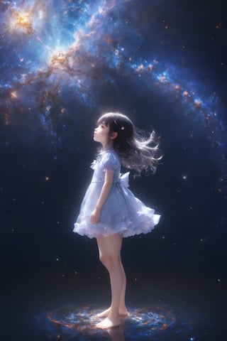 masterpiece, extremely best quality,  official art,  cg 8k wallpaper,  (Fantasy Style:1.1), (face focus,  cute,  masterpiece,  best quality,  1girl,  black background,  solo,  standing,  pixiv:1), 3d,  looking up,  light particle,  highly detailed,  best lighting,  pixiv,  depth of field,  (beautiful face),  fine water surface,  incredibly detailed,  (an extremely  beautiful),  (best quality),yua_mikami,Sci-fi ,pturbo,DonMD34thM4g1cXL,dumbo_oktopus,DonMF43XL,DonMD4rk3lv3sXL