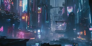 huge flickering screen, masterpiece, best quality, 8k,  hyperdetailed, hyper quality, ultra detailed, (Cyberpunk, Cyberpunk city:1.3), (Cyberpunk lights, light pollution:1.2), science fiction, (detailed structure), night time, fog, skyscrapper, top view, detailed background, night city, cables, wires, beautifully lit, ray tracing, scattered particles, detailed background, (neon lights)