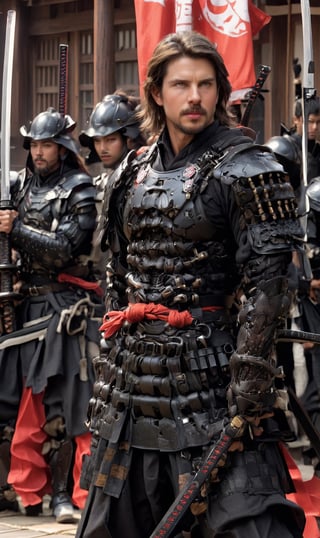 tom cruise last samurai hair