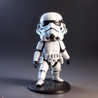((1 Male)), Stormtrooper, Boy, Full Body, Chibi, 3D Figure, Detailed Mask, Front View, Natural Light, ((Real) ) Quality: 1.2 )), Dynamic Poses, Movie Lighting, Perfect Composition, Highly Detailed, Official Art, Masterpiece, (Best Quality: 1.3), Reflections, High Resolution CG Unity 8K Wallpaper, Detailed Background, Masterpiece, (Photorealistic): 1.2), Random Angle, Imperial Base , chibi, whole body, stormtrooper