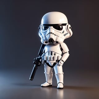 ((1 male)), Stormtrooper, boy, full body, chibi, 3D figure, detailed mask, holding lightsaber, natural light, ((realistic) ) quality: 1.2 )), dynamic pose, movie Lighting, Perfect Composition, Highly Detailed , Official Art, Masterpiece, (Best Quality: 1.3), Reflections, High Resolution CG Unity 8K Wallpaper, Detailed Background, Masterpiece, (Photorealistic): 1.2), Random Angle, Harajuku , chibi, full body, stormtrooper