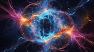 the entire space in the frame is filled with neural connections, glowing neurons as part of a human brain, subsurface scattering, transparent, translucent skin, glow, Bioluminescent blood neurons,3d style, cyborg style, Movie Still, Leonardo Style, cool colors, vibrant, volumetric light, wide angle shot, fractal neuron background