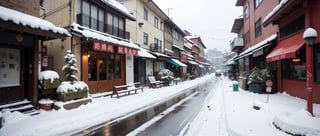 masterpiece, high detailed, photo-realistic,
taiwan taipei snowy street,