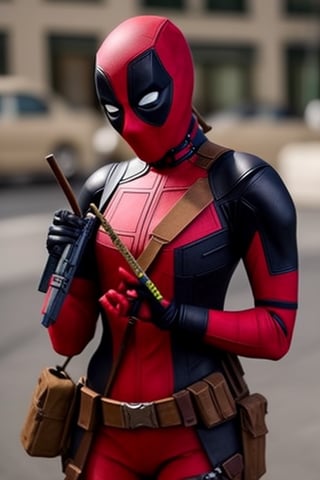 photorealistic,Lady deadpool