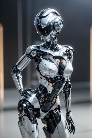 ((high resolution)), ((8K)), ((incredibly absurdres)), break. (super detailed metallic skin), (an extremely delicate and beautiful:1.3) ,break, ((one female robot:1.5)), ((slender body)), break. (medium breasts), (beautiful hand), ((metalic body:1.3)), ((cyber helmet with full-face mask:1.4)) ,break. ((intricate internal structure)), ((brighten parts:1.5)), 
break. ((robotic face:1.2)), (robotic arms), (robotic legs), (robotic hands), ((robotic joint:1.2)), (Cinematic angle), (ultra fine quality), (masterpiece), (best quality), (incredibly absurdres), (fhighly detailed), (highres), (high detail background), (sharp focus), (photon mapping, radiosity, physically-based rendering, automatic white balance), masterpiece, best quality, ((Mecha body:1.1)), furure_urban, incredibly absurdres, science fiction