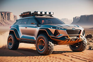 Masterpiece, 4k, High Resolution, Octane Render, Unreal Engine 5, Award Winning, Dramatic Lighting, Intricate, 8k Highly Professional Detail, HDR, Smooth, Sharp Focus, Illustration, Unreal Engine 5, Octane Render, Cinematic Light, dynamic volumetric lighting, car, suv, all-terrain vehicle, concept, science fiction, future,c_car