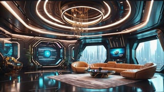 Masterpiece, ultra high definition, ultra high quality, 8k, exquisite details,
Space station, interior design, oversized floor-to-ceiling windows, future technology, intricate light, future luxury furniture, cyberpunk, office, outer space background, planet, galaxy,