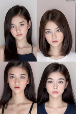 Russian girl 21 yo
American Girl 23 yo
African Girl 20 yo
Asian Girl 18 yo

