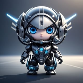 have jets machine and turbo, science fiction, grey background, vehicle focus , chibi, black and blue sky futuristic, neon lights, | white background, simple background, | (symetrical), glowing eyes