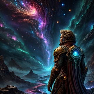 A cyberpunk cosmic wanderer traverses the void, seeking answers among the stars. Iconic rockstar Val Kilmer lost in space
Movie Poster, cinematic light, Professional Art
many details, extreme detailed, full of details,
Wide range of colors., Dramatic,Dynamic,Cinematic,Sharp details
 Insane quality. Insane resolution. Insane details. Masterpiece. 32k resolution