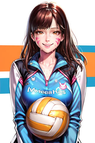 d.va  , volleyball,   hard practice ,   (  sweating  , painful face    , exhausted,  ( wheezing )   , smile   ) , in a coat    , 
score_9, score_8_up, score_7_up, score_6, score_5, score_4, ( masterpiece , ultra Detailed  ) , 
  milkychu-style , 