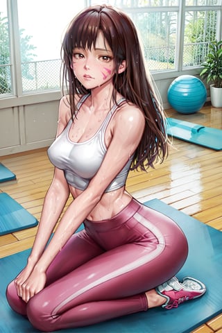 d.va  , yoga pose , ( yoga pants , long pants : 1.2) , in the park  , hardtraining ,   (  sweating  , painful face    , exhausted, wheezing  ) , 
score_9, score_8_up, score_7_up, score_6, score_5, score_4, ( masterpiece , ultra Detailed  ) , 
  milkychu-style , 