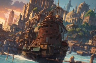 steampunk world