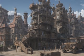 steampunk world,insertNameHere