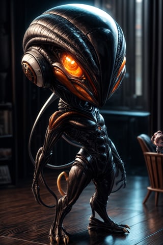 anime: 1.9, cartoon: 1.9, Imagine a dynamic scene with an alien_animal_male, Caulophryne jordani mixed with Chauliodus sloani and Idolomantis diabolica, monster. biomechanical suit muscular, athletic, manly. (alien_monster_animal_male_chibi_small:1.9). random poses. fantastic, unreal, ufo, science fiction, fantasy. Almond-shaped eyes, without eyelids, without iris, completely red, perfectly symmetrical. Small mouth, showing its sharp teeth. ear holes, no ears. head elongated backwards in a U shape. two long upper limbs, thin and muscular features, similar in mobility to those of a human. four short and thin lower limbs, with muscular features. long, thin fingers, long, sharp claws. Symmetrical body, moderately strong, scars from old fights. Warm colors and all their shades. Intricate details, vibrant colors, perfect feet, perfect legs, perfect hands, perfect arms, highly detailed skin, textured skin, defined body features, detailed shadows, narrow waist. Choose a background that complements your character, creating a cinematic masterpiece with high realism and top-notch image quality.


 3d_toon_xl:0.2,JuggerCineXL2 :0.6,add_detail:0.8,Movie still,BriarLoL,coloredSclera-000010:1.9,beautifulDetailedEyes_v10:0.4,TQVoidXL:0.7,monstermakerV2:0.8,(EnergyVeins:1.4),horror (theme),EpicGhost,gonggongshi,boichi manga style,EpicSky,DonMV01dm4g1c,neo-alien_nomad,yushui,GOBLIN,anzhcmask,Mewtwo,biopunk style,LineAniRedmondV2-Lineart-LineAniAF:0.8,SDXLanime:0.8,EpicAnimeDreamscapeXL:0.8,more detail XL,Midjourney_Style_Special_Edition_0001:0.8,3DMM_V11:0.8,11111-000001:0.9,rndmln,High detailed , grey skin,WARFRAME,mecha \(mjstyle\),shodanSS_soul3142,symbiote,ANIME_rosemon_yugiho_ownwaifu,3DMM,photorealistic,Bergamo_DB,venom,DonMCyb3rN3cr0XL  ,jasonmale,armspiderverse