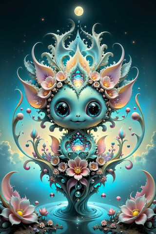  flower water
(masterpiece), (top quality), (best quality), (official art), (beautiful and aesthetic:1.2), (stylish pose), (fractal art:1.3), (pastel theme: 1.2), ppcp, perfect,moonster,more detail XL