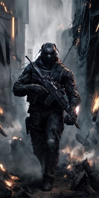 Black Ops elite soldier 