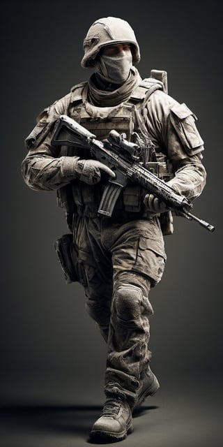 Black Ops elite soldier 