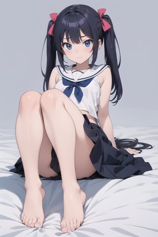 her feet,Anime,Girl