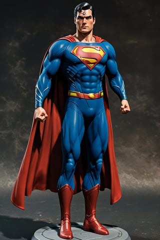 (masterpiece, top quality, best quality, (superman of DC:1.2), ((full body)), light eyes, extreme detailed, (short hair in motion :1.1), ((full body)), colorful, highest detailed,