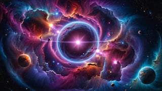 beautiful cosmic dreamscape,  colorfull nebula,  big vortex sucking planets,  black hole,  planets on fire,  astral projection,  constelations,  bioluminescent chakra,  Witness the grandeur of a magic mystical space,  nebula,  galaxy formation,  colorful many big planets and stars,  intricate details,  colorful clouds and planets,  hyperrealistic photography,  8k,  purple and pink neon lights,  nighttime,  ultra dark theme,  detailmaster2,  DonMChr0m4t3rr4XL , DonMChr0m4t3rr4XL , martius_nebula, galaxy00, DonMC0sm1cW3bXL,martius_nebula