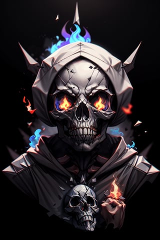 skull,skeleton sports hoodie with , fire in the eyes, 4k
,shards, add_more_creative,LegendDarkFantasy