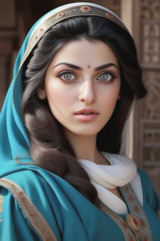 in the persian empire, in the persian imperial age, a beautiful persian woman,realistic,photo,hyperrealistic, masterpiece,perfect eyes,woman_nr1,