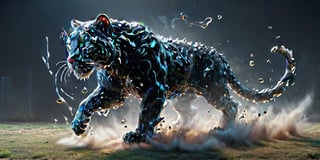ultra realistic, photorealistic, natural light, ultra HDR, 4k, 8k, 16k, high quality texture, A full body photograph with realistic style portrays, Extremely beautiful , well done, a detailed image of (a large panther made of shadow) which can be glimpsed in the darkness, like a nightmare made of liquid smoke, moving stealthily ready to attack with a leap, its jaws gleaming and claws quivering
ultra-realistic detail, Ultra detailed, The composition imitates a cinematic movie, The intricate details, sharp focus, perfect body proportion, full body seen from afar, ultra realistic, iper realistic image, realistic shade, 