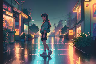 (best quality,4k,8k,highres,masterpiece:1.2),ultra-detailed,(realistic,photorealistic,photo-realistic:1.37),lofi style,young man,headphones,rainy day,flat design,low neon color,detailed eyes,detailed lips,peaceful expression,aesthetic,relaxed pose,soft lighting,cozy atmosphere,light reflections on wet surfaces,subtle raindrops on windows,faded background,noisy vinyl record,casual outfit,comfortable sneakers,inclusive diversity,retro feel,pleasing color gradient,gentle music vibes,jazz playlist,vintage chic,charming simplicity,urban setting,tranquil mood,+1 hour study session,artist's workspace,cup of coffee,bookshelf with vinyl records,artistic notebook and pencil,plants in the room,pleasant scent of rain on the pavement,dim streetlights,silhouette of buildings in the distance,splashes of neon signs,meditative session,beautifully designed album cover,smooth brush strokes,hand-drawn elements,loose geometric shapes,playful pastel hues,calming artwork composition,gentle use of shadows,subtle textural details