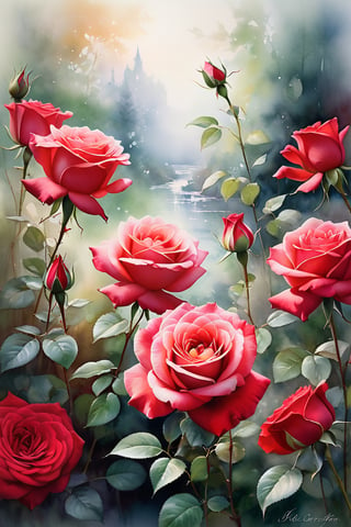 


the best red roses result,


A dreamy watercolor scene unfolds: soft focus captures the essence of eternity's whisper. A gentle hush of light wraps the composition, as if the very fabric of reality is woven with enchanted threads. Delicate brushstrokes evoke musical notes, harmonizing the atmosphere. In this blurred realm, time stands still, and space dissolves into a kaleidoscope of beauty.