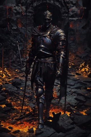 high quality, higher details, masterpiece, beautiful, 4k, 8k, epic (full shot plane), medieval knight with demonic features, heavy metal armor, tense, dramatic scene, muscle, detailed armor, lots of detail, high quality, lots of lighting,
,nodf_lora,Soul_of_Cinder
