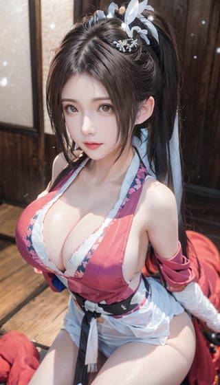 ((natural huge breasts , cleavage)), (best quality, float hair , masterpiece, colorful, dynamic angle, highest detailed), slim body , fashion photography of cute girl ((Nezuko Kamado, Demon's Slayer), dressing high detailed Nezuko Kamado suit,(ultrahigh resolution textures), in dynamic pose, bokeh, (intricate details, hyperdetailed:1.15), detailed, moonlight passing through hair, perfect snowing night, fantasy background, (official art, extreme detailed, highest detailed), HDR+, nezuko, nezuko, long hair, ribbon, hair ribbon, looking at viewer, pink ribbon, japanese clothes, kimono, gag, very long hair, (bit gag:1.2), pink kimono, forehead, bamboo, gagged, obi, long sleeves,japanese street , japanese building
,nezuko, multicolored hair, black hair,naked