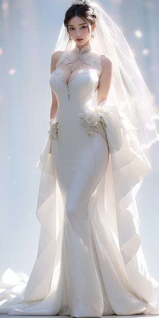 full body shot, (Transparent Snow-white skin), (very fair and radiant skin:1.4), full shot, wide shot, cute girl in beautiful white weddingsdress, polariod photo, filmgrain, full shot, full body, dynamic pose, (girl in suit, thin nose), (wearing beautiful white weddingdress:1.9), very long black hair, (one ponytails hairstyle:1.4), (realistic skin), (wedding background:1.8), (man in background:1.8),
High quality texture, intricate details, detailed texture, High quality shadow, a realistic representation of the face, Detailed beautiful delicate face, Detailed beautiful delicate eyes, a face of perfect proportion, Depth of field, perspective, (big eyes:0.8), perfect body, distinct_image, (finely detailed beautiful eyes and detailed face), light source contrast, photorealistic, realistic, // realistic skin, slim waist, small hight, slim body, (huge breasts:1.6), ((gigantic breasts:1.5)), (pureerosface_v1:0.5), (ulzzang-6500-v1.1:0.5), Singaporean girl, ahg, , 1 girl, jisoo, yoona, goyoonjung, Girl, lhc,,,1 gir