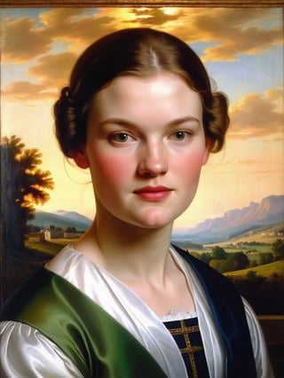 Portrait of a young woman