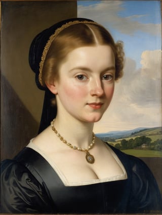 Portrait of a young woman, welsh