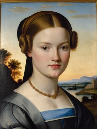 Portrait of a young woman