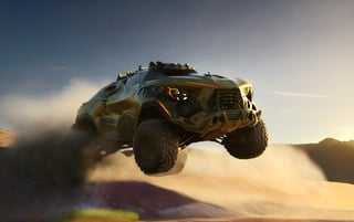 Masterpiece, 4k, High Resolution, Octane Render, Unreal Engine 5, Award Winning, Dramatic Lighting, Intricate, 8k Highly Professional Detail, HDR, Smooth, Sharp Focus, Illustration, Unreal Engine 5, Octane Render, Cinematic Light, dynamic volumetric lighting, Off-road suspension,baja, Armored vehicle,suv, all-terrain vehicle, concept, science fiction, (f150:0.2),oshkosh m-atv jltv,humvee, Knight XV ,future,c_car,JB64,TechStreetwear,ROBOT,exosuit,LegendDarkFantasy