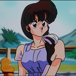 higt quality, (long shot), 1girl,solo,kasumi tendo from ranma 1/2,kasumi