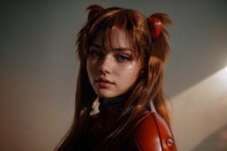 analog style, modelshoot style, portrait of shirogane, close up, feminine, epic (photo, studio lighting, hard light, sony a7, 50 mm, matte skin, pores, colors, hyperdetailed, hyperrealistic), Asuka Langley - Shirogane-Sama Cosplay, sexy look, shirogane, asuka langley