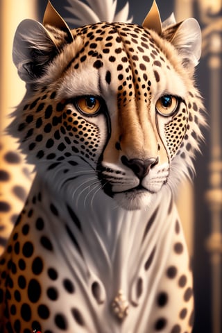 **fantasy Cheetah detail, award winnig photography, intricate details, 8k, colors cian and white --upbeta --v 4** - Upscaled (Beta) by <@1067346788320813068> (fast)