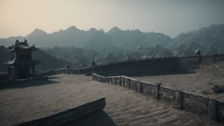 /create prompt: A solitary grave, a thousand miles away, speaks volumes of the desolation in ancient China's Song Dynasty.  -camera pan down left -fps 24 -gs 16 -motion 1 style: 3D Animation aspect-ratio: 16:9

