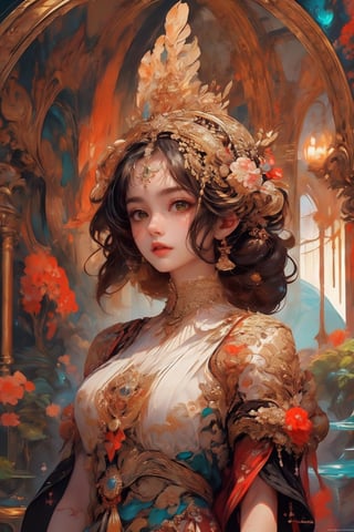 22.	(masterpiece, top quality, best quality, official art, beautiful and aesthetic:1.2), (1girl:1.4), blonde hair, portrait, extreme detailed, (colorful:1.5), highest detailed, ((fantasy realism)), ((dreamy atmosphere)), ((imaginative storytelling))