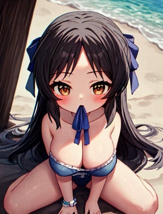 ((illustration)), (best quality:1.2), 1girl, chibi, (extremely_petite), extremely_tiny, ((extremely_gigantic_breasts:1.02)), extremely_breasts_apart:1.07, beautiful_eyes, blush, sitting, full_body, arms_behind_breasts, waist_behind_breasts:0.5, babyish_legs:0.3, babyish_feet:0.3, extremely_vivid_colors:0.5, extremely_low_light_ratio, ((masterpiece)), highres, extremely_detail, full_shot, BREAK
1girl, chibi, (tachibana_arisu_theidolmastercinderellagirlsu149:1.02), (extremely_petite), extremely_tiny, ((extremely_gigantic_breasts:1.02)), extremely_breasts_apart:1.07, brown_eyes, brown_hair, long_hair, beautiful_eyes, blush, mouth_open:0.3, hair_ribbon, blue_bikini, beach, sitting, full_body, arms_behind_breasts, waist_behind_breasts:0.5, babyish_legs:0.3, babyish_feet:0.3, full_shot, thick_lines:0.5, from_above:0.2, spread_legs:0.1,